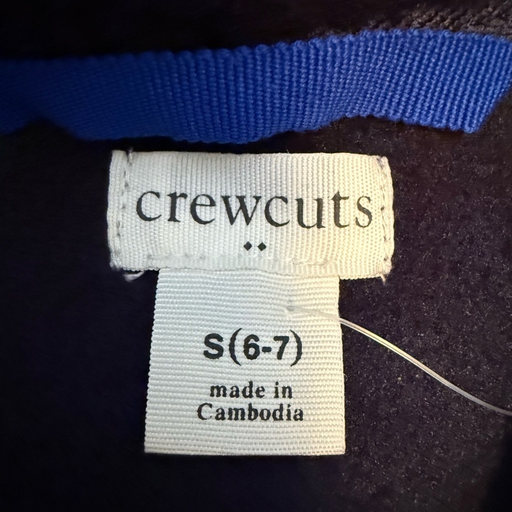 Crewcuts Navy Fleece Vest - Picture 3 of 5